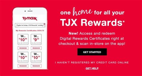 tjx rewards login.